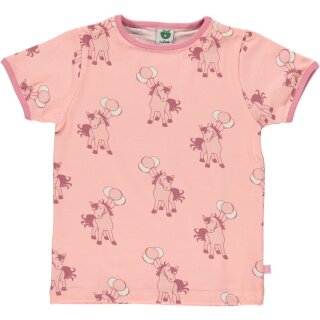 Smafolk T-Shirt silber pink mit Pferden