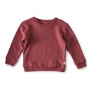 little label Sweatshirt darkrose 146/152