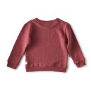 little label Sweatshirt darkrose 146/152