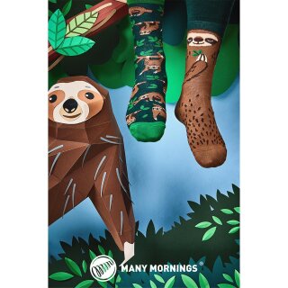 Socken Sloth Life von Many Mornings