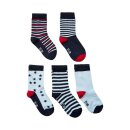 Minymo 5-pack Socken hellblau 27/30