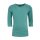 Lofff Basic T-Shirt 3/4 Sleeve ocean green