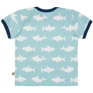 loud & proud T-shirt mit Haien lagoon