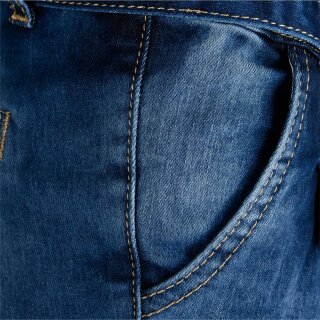 Blue Effect Girls High-Waist Paperbag Jeans medium blue