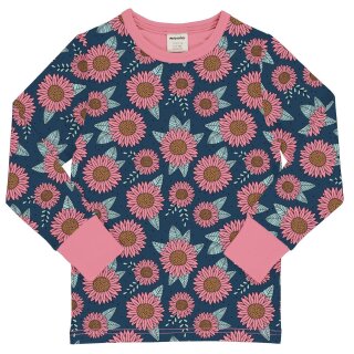 meyadey by maxomorra Langarm-Shirt mit Sonnenblumen 98/104