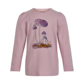 Minymo Langarmshirt mit Pilzen keepsake lilac
