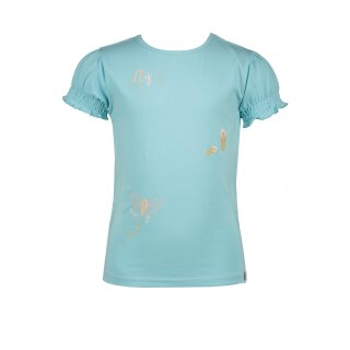 NONO T-Shirt Fly Away light turquoise 122/128