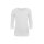 Lofff Basic T-Shirt 3/4 Sleeve white