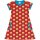 maxomorra Kurzarm-Kleid mit Tulpen 86/92