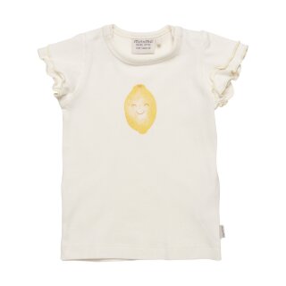 Minymo T-Shirt Zitrone white swan