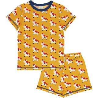 maxomorra Kurzarm-Schlafanzug mit Ponys