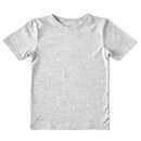 little label Basic T-Shirt grau meliert