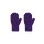 CeLaVi Fausthandschuh aus weichem Wollmix - Purple