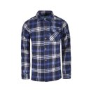 Legends22 Shirt Flannel Check blue 158/164