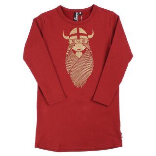 Danefae Kvik Sweater Dress Red Wine Glitter Freja