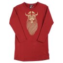 Danefae Kvik Sweater Dress Red Wine Glitter Freja
