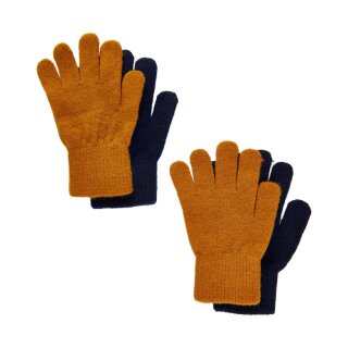 CeLaVi Magic Gloves / Fingerhandschuhe 2pack pumpkin spice 7-12 Jahre