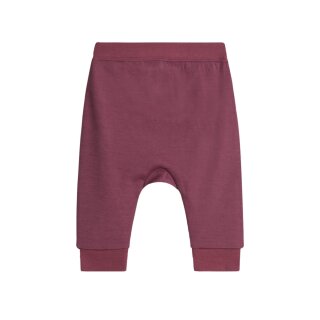 Hust&Claire Gaby Joggers Wool/Bamboo purple fig