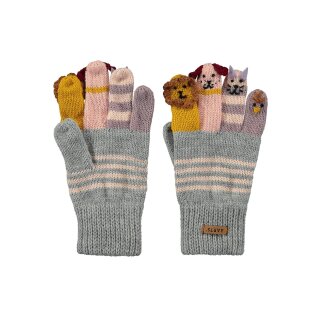 BARTS Puppet Bumgloves heather grey size 4