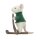 Merry Mouse Skiing von Jellycat