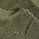 Minymo Sweatshirt LS Frottee deep lichen green