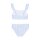 Creamie Bikini Streifen xenon blue