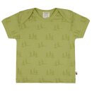 loud & proud T-shirt  mit Erdmännchen avocado