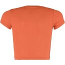 Blue Effect Girls Crop T-Shirt clementine