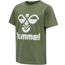 hummel hmlTRES T-SHIRT S/S deep lichen