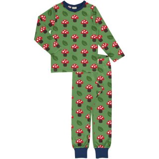 maxomorra Langarm-Schlafanzug mit Pilzen