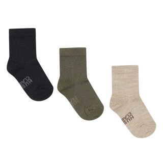 Hust&Claire Foty-HC 3-Pack Socken Wolle/Bambus blue night