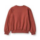 Wheat Sweatshirt Embroidery red
