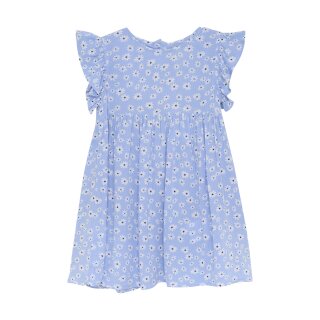 Creamie Dress SS Flower Crepe bel air blue