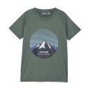 Color Kids T-Shirt Base Layer dark forest